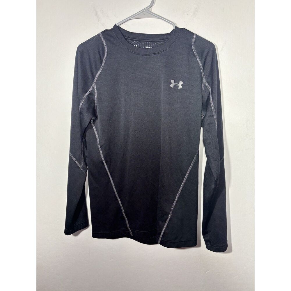 Under Armour ColdGear Men's M Black Fitted Long Sleeve Base Layer Shirt